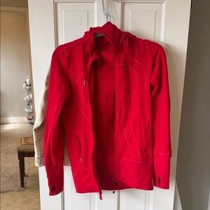 Women's Vibrant Red lululemon Jacket